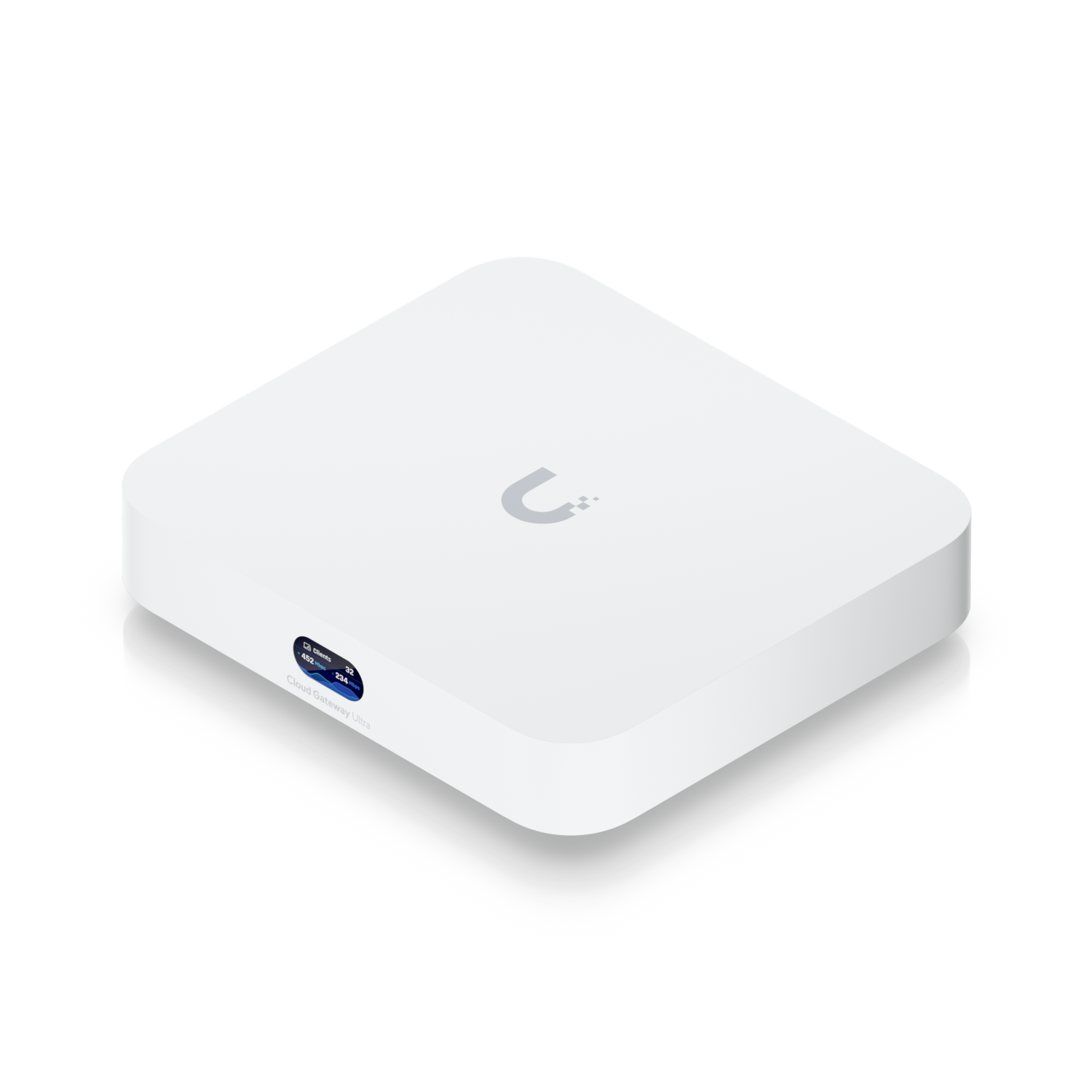 A large main feature product image of Ubiquiti UniFi Cloud Gateway Ultra Router