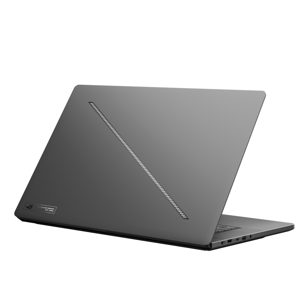 A large main feature product image of ASUS ROG Zephyrus G16 GU605MV-QP161W 16" 240Hz Ultra 7 155H RTX 4060 Win 11 Gaming Notebook