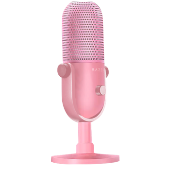 Product image of Razer Seiren V3 Chroma - RGB USB Microhpone with Tap-to-Mute (Quartz Pink) - Click for product page of Razer Seiren V3 Chroma - RGB USB Microhpone with Tap-to-Mute (Quartz Pink)