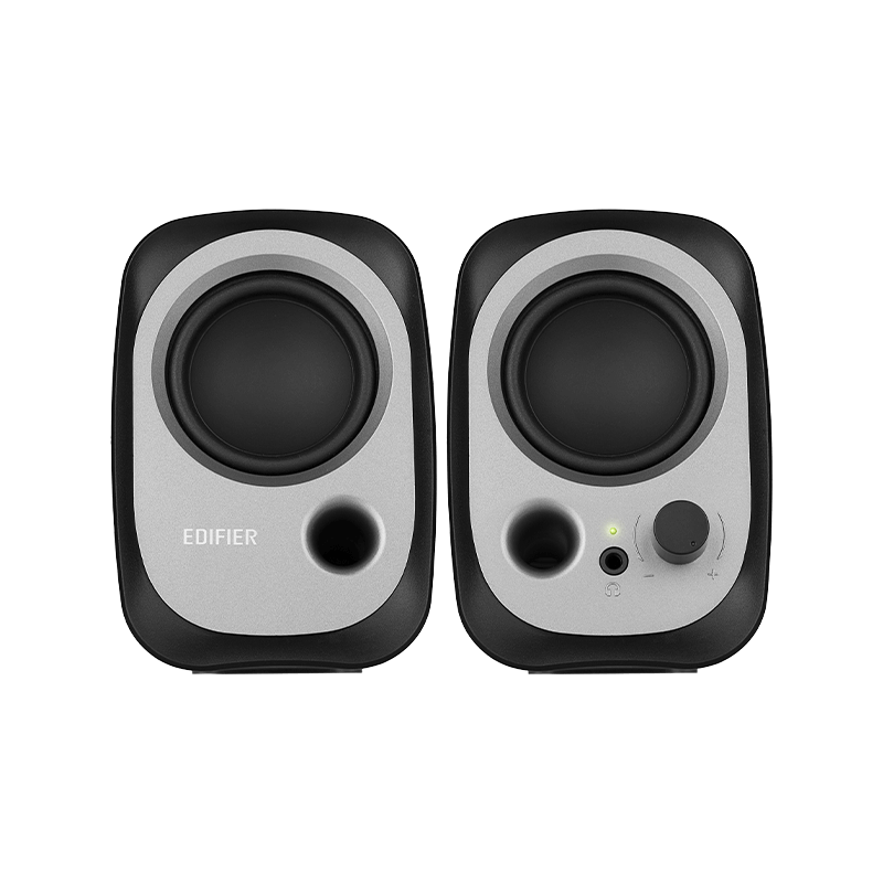 A large main feature product image of Edifier R12U 2.0 USB Speakers (Black)