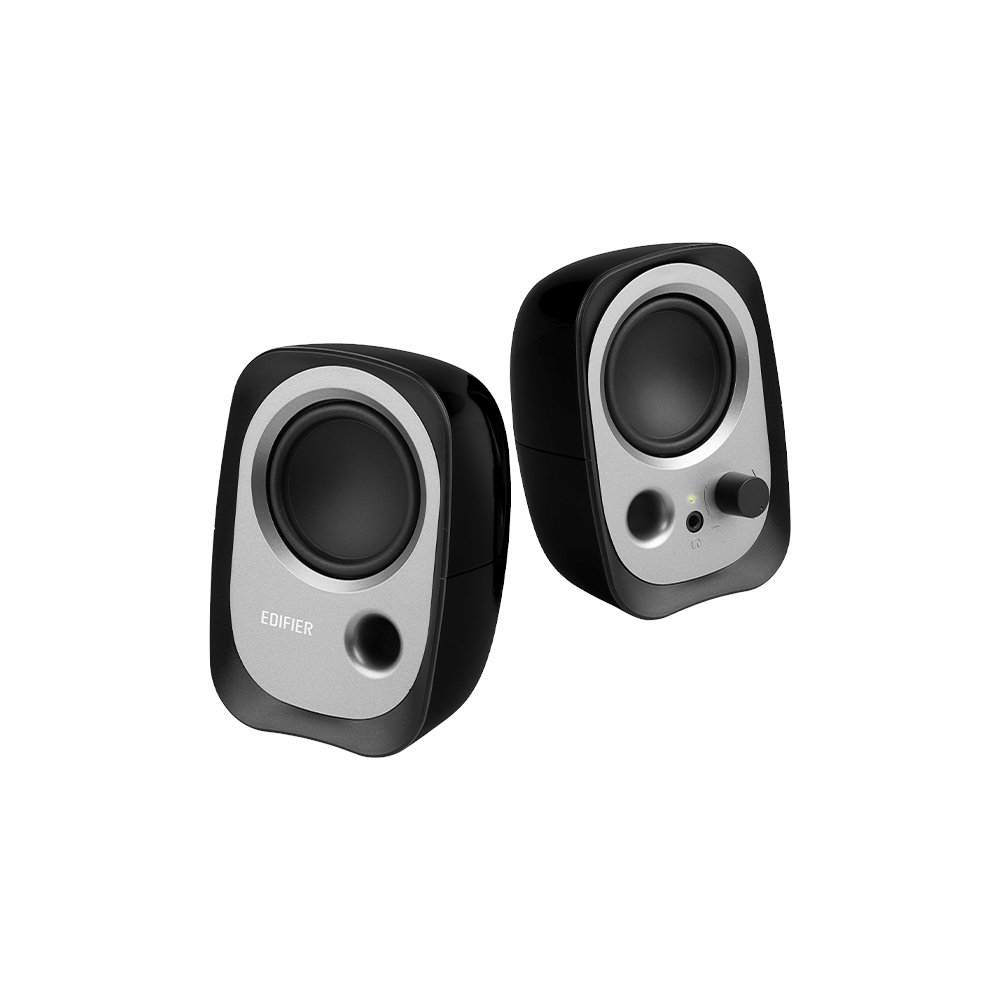 A large main feature product image of Edifier R12U 2.0 USB Speakers - Black