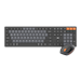 A product image of Fantech Go WK895 Office Wireless Keyboard and Mouse Combo - Black