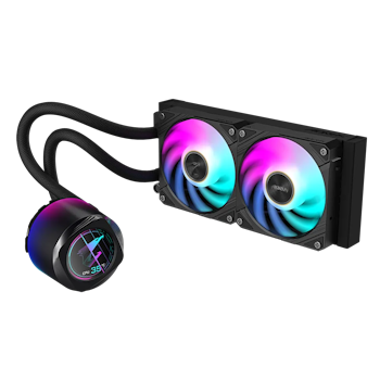Product image of Gigabyte AORUS WATERFORCE X II 240 240mm AIO Liquid Cooler - Click for product page of Gigabyte AORUS WATERFORCE X II 240 240mm AIO Liquid Cooler