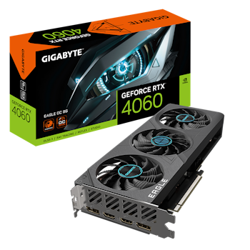 Product image of EX-DEMO Gigabyte GeForce RTX 4060 Eagle OC 8GB GDDR6 - Click for product page of EX-DEMO Gigabyte GeForce RTX 4060 Eagle OC 8GB GDDR6