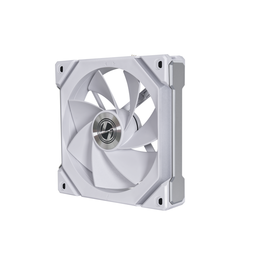 A large main feature product image of EX-DEMO Lian Li Uni Fan SL V2 Reverse Blade120mm Fan Single Pack - White