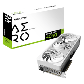 Product image of EX-DEMO Gigabyte GeForce RTX 4090 Aero OC 24GB GDDR6X - Click for product page of EX-DEMO Gigabyte GeForce RTX 4090 Aero OC 24GB GDDR6X