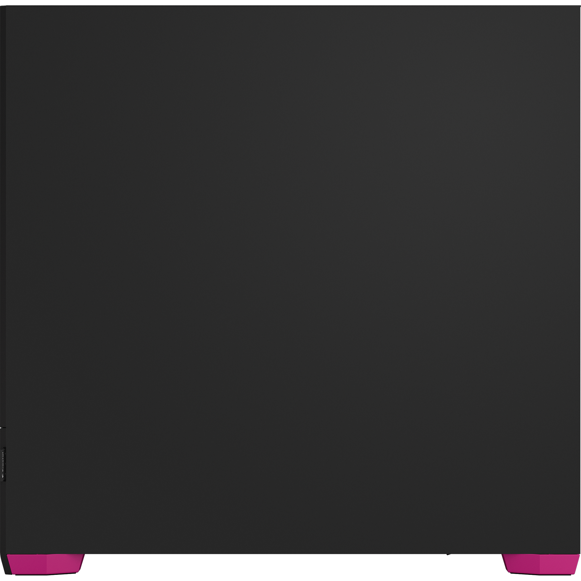 A large main feature product image of Fractal Design Pop Air RGB TG Clear Tint Mid Tower Case (Magenta Core)