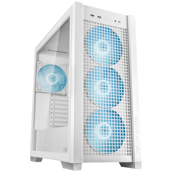 Product image of ASUS TUF Gaming GT302 ARGB Mid Tower Case - White - Click for product page of ASUS TUF Gaming GT302 ARGB Mid Tower Case - White