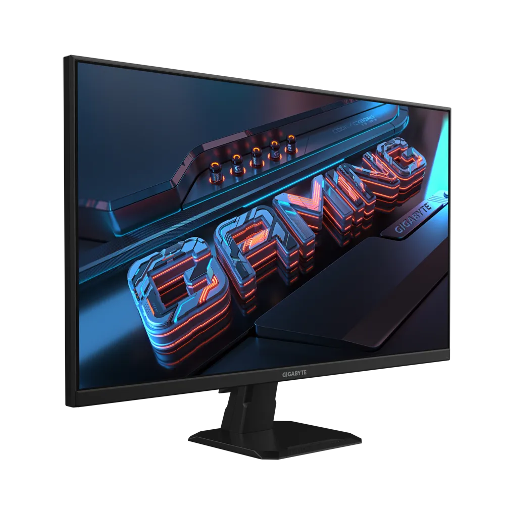 A large main feature product image of Gigabyte GS27QA - 27" 1440p 180Hz IPS Gaming Monitor