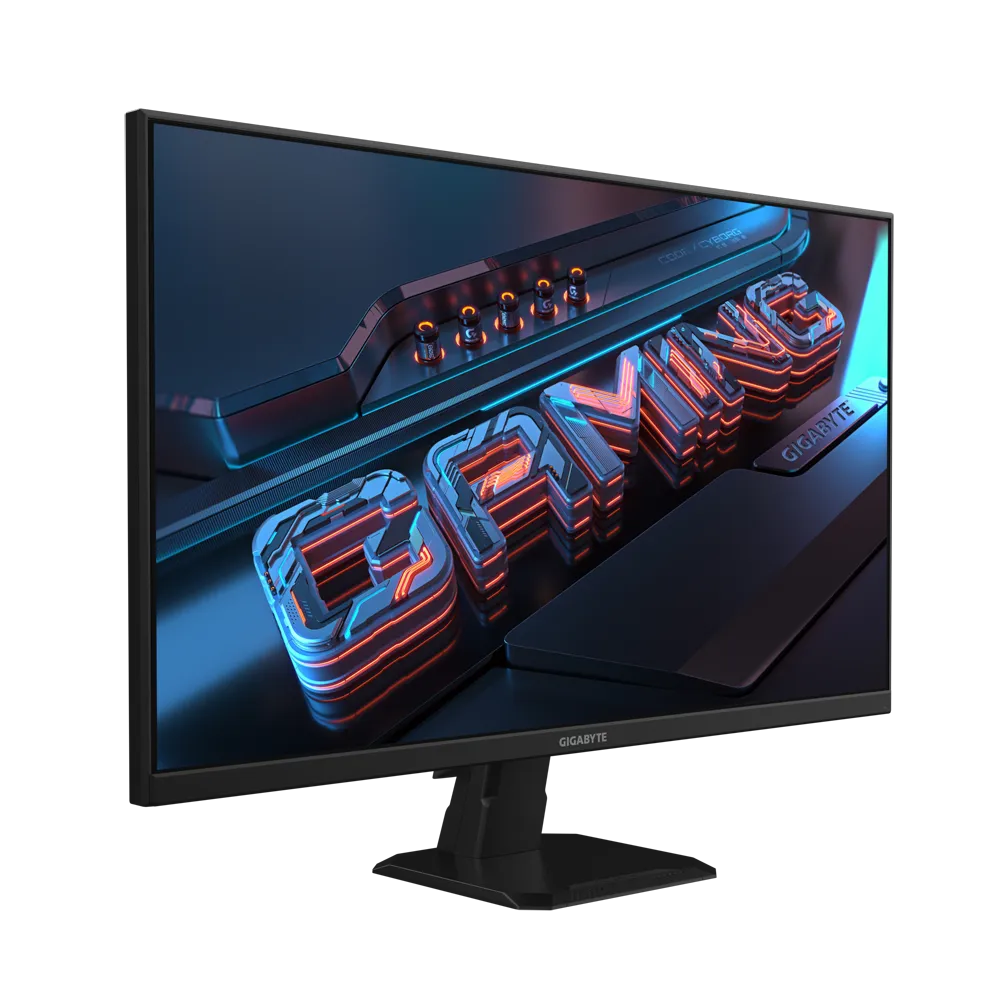 A large main feature product image of Gigabyte GS27QA 27" QHD 180Hz IPS Monitor