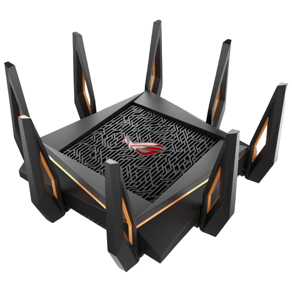 EX-DEMO ASUS ROG Rapture GT-AX11000 802.11ax Tri-Band WiFi 6 10GigE Gaming Router