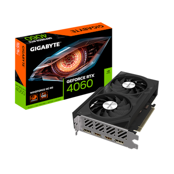 Product image of EX-DEMO Gigabyte GeForce RTX 4060 Windforce OC 8GB GDDR6 - Click for product page of EX-DEMO Gigabyte GeForce RTX 4060 Windforce OC 8GB GDDR6