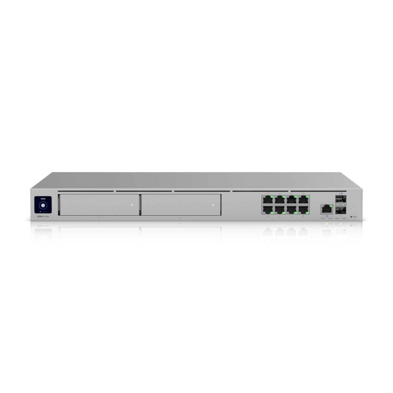 A large main feature product image of Ubiquiti Dream Machine Pro Max