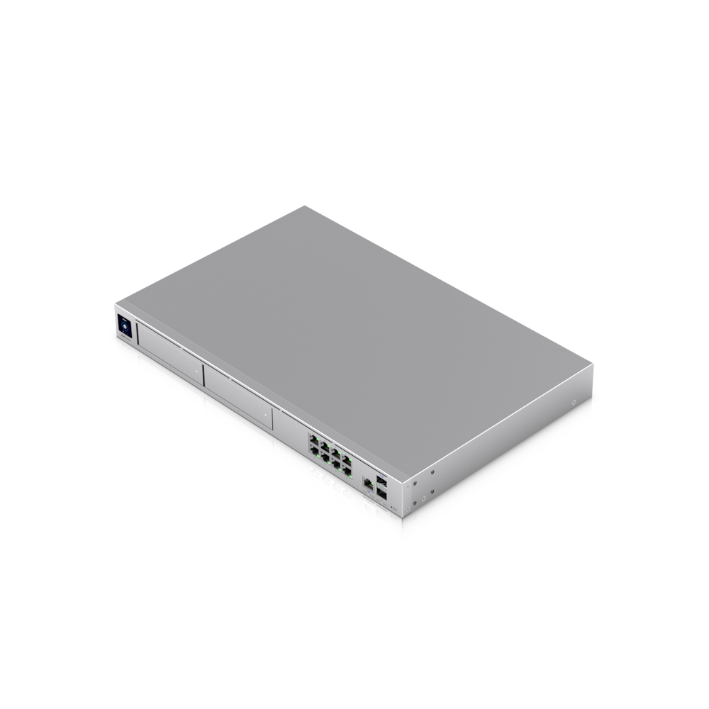 A large main feature product image of Ubiquiti Dream Machine Pro Max