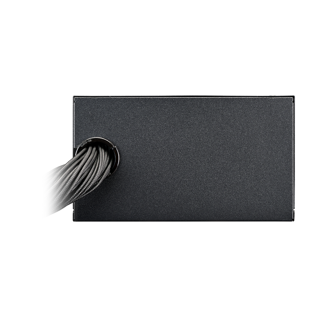 A large main feature product image of Cooler Master MWE V3 650W Bronze ATX 3.1 PSU