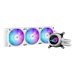 A product image of ASUS ROG Strix LC III 360 ARGB 360mm AIO Liquid CPU Cooler - White