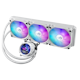 A small tile product image of ASUS ROG Strix LC III 360 ARGB LCD 360mm AIO CPU Liquid Cooler - White