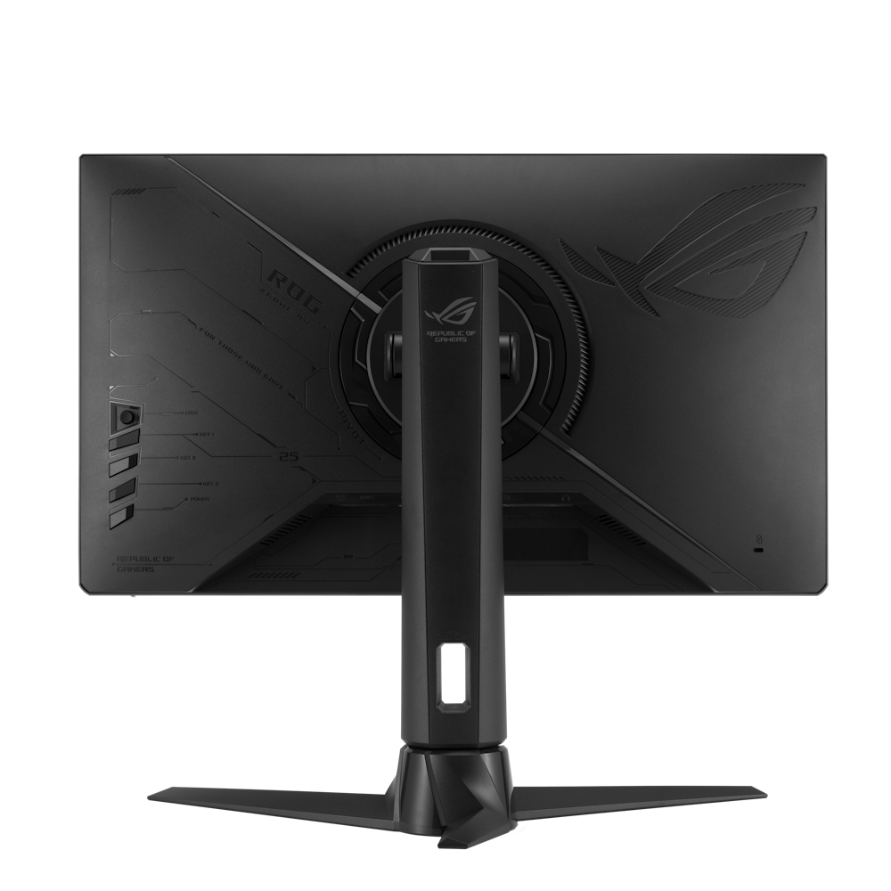A large main feature product image of EX-DEMO ASUS ROG Strix XG256Q 24.5" FHD 180Hz IPS Monitor