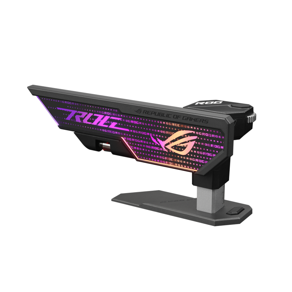 A large main feature product image of EX-DEMO ASUS ROG Herculx Graphics Card Holder