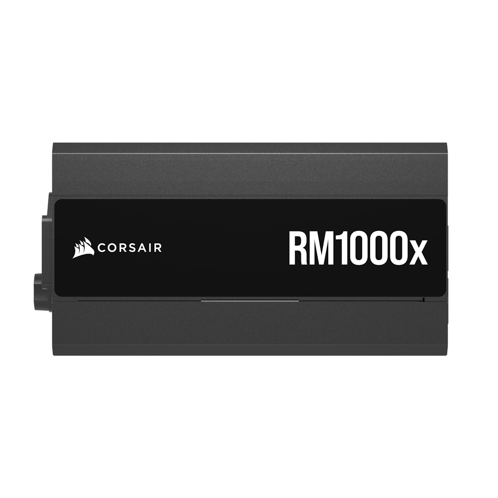 A large main feature product image of Corsair RM1000x - 1000W Gold ATX 3.1 PCIe 5.1 Modular PSU
