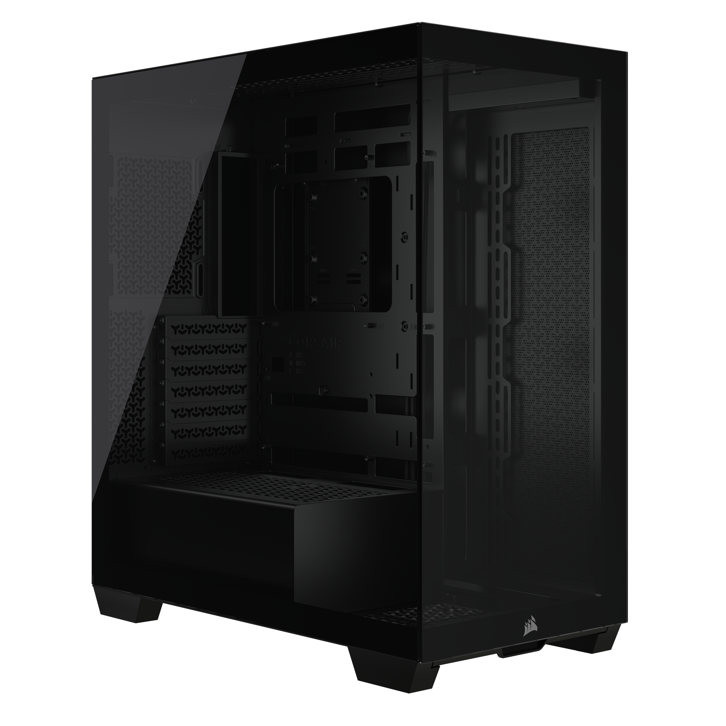 A large main feature product image of Corsair 3500X - Mid Tower Case (Black)