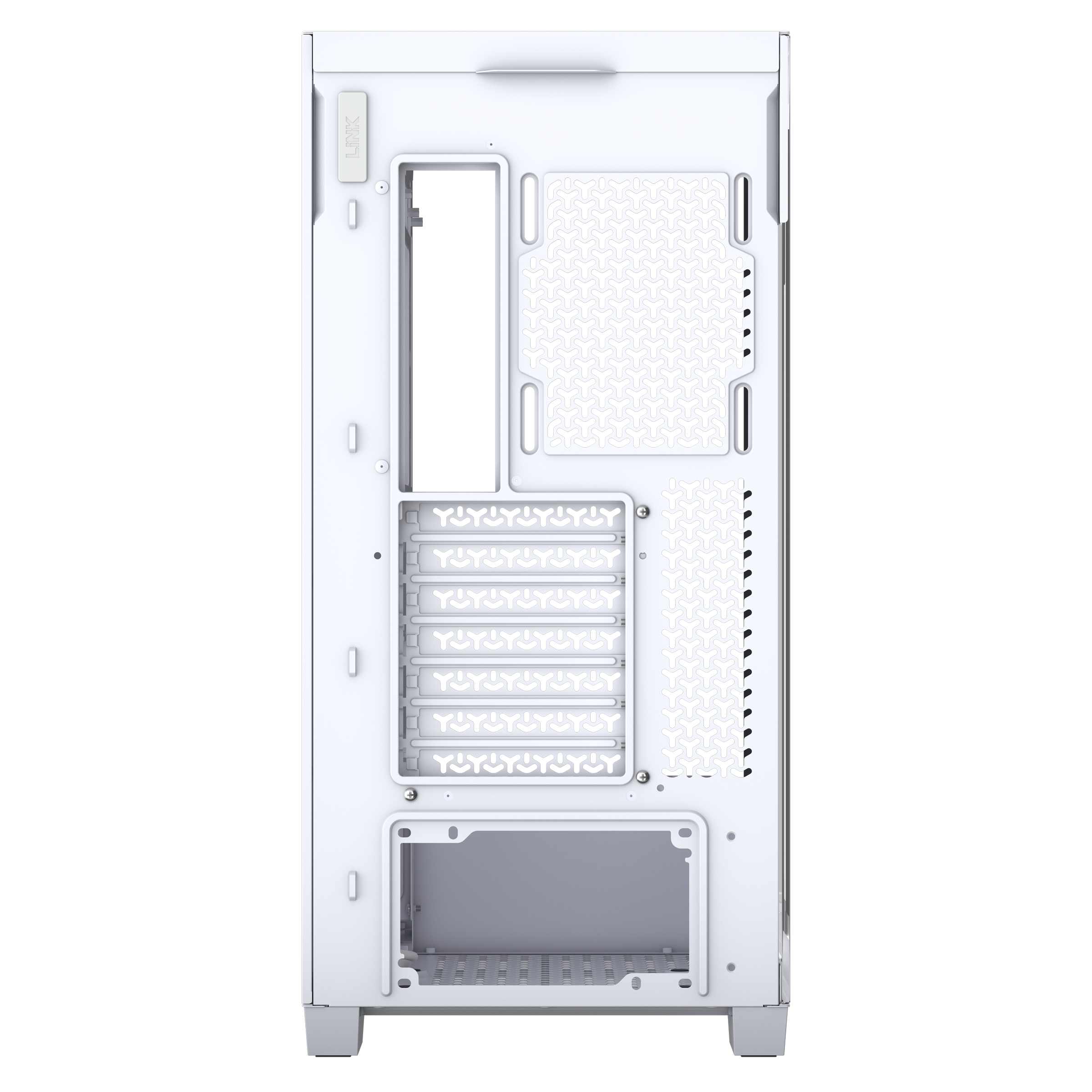 A large main feature product image of Corsair 3500X - Mid Tower Case (White)