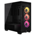 A product image of Corsair iCUE LINK 3500X RGB Mid Tower Case - Black