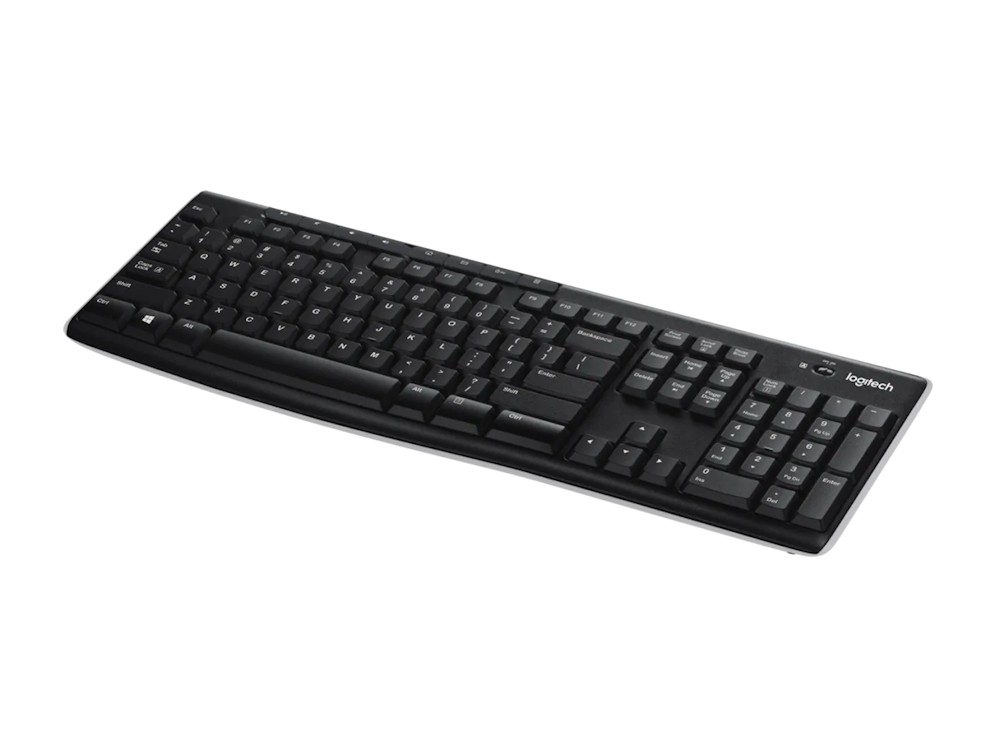 A large main feature product image of EX-DEMO Logitech K270 Wireless Keyboard