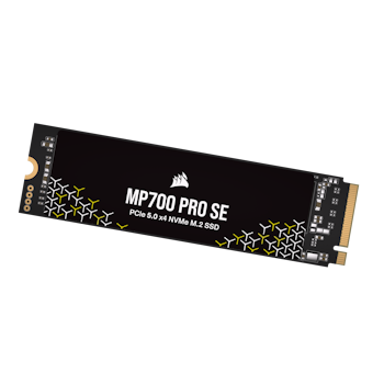 Product image of Corsair MP700 PRO SE PCIe Gen5 NVMe M.2 SSD - 4TB - Click for product page of Corsair MP700 PRO SE PCIe Gen5 NVMe M.2 SSD - 4TB