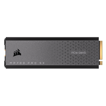 Product image of Corsair MP700 PRO SE w/ Air Cooler PCIe Gen5 NVMe M.2 SSD - 2TB - Click for product page of Corsair MP700 PRO SE w/ Air Cooler PCIe Gen5 NVMe M.2 SSD - 2TB