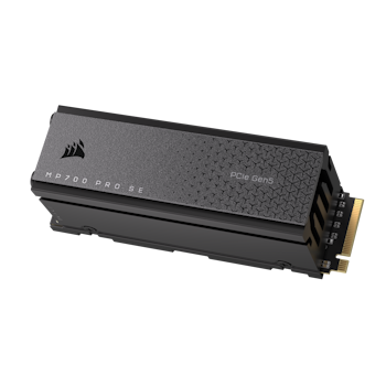 Product image of Corsair MP700 PRO SE w/ Air Cooler PCIe Gen5 NVMe M.2 SSD - 2TB - Click for product page of Corsair MP700 PRO SE w/ Air Cooler PCIe Gen5 NVMe M.2 SSD - 2TB