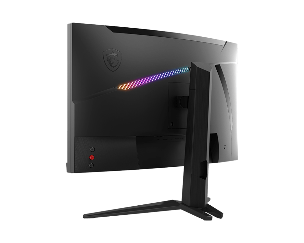 A large main feature product image of EX-DEMO MSI MAG 275CQRF-QD 27" Curved QHD 170Hz VA Monitor