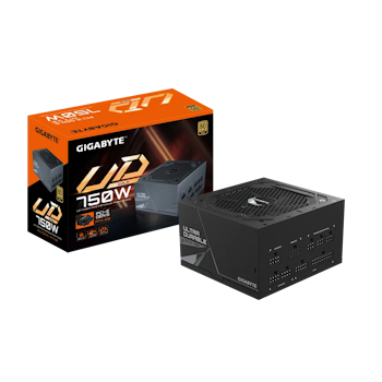 Product image of Gigabyte UD750GM PG5 750W Gold PCIe 5.0 ATX Modular PSU - Click for product page of Gigabyte UD750GM PG5 750W Gold PCIe 5.0 ATX Modular PSU