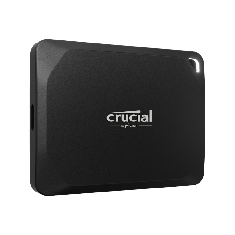 A large main feature product image of Crucial X10 PRO USB Type-C Portable External SSD - 2TB