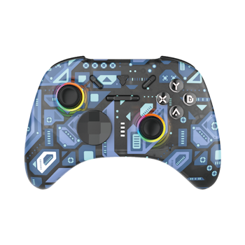 Product image of EX-DEMO Fantech EOS Pro Gamepad Wireless Multi-Platform Hall-Effect Game Controller - Blue - Click for product page of EX-DEMO Fantech EOS Pro Gamepad Wireless Multi-Platform Hall-Effect Game Controller - Blue
