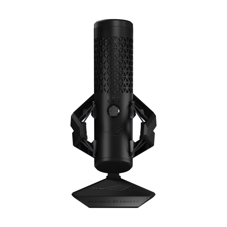 A large main feature product image of ASUS ROG Carnyx Professional Gaming Microphone - Black