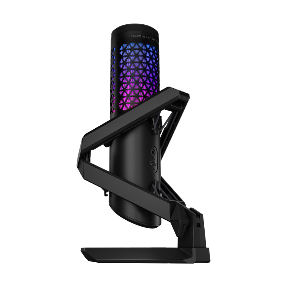 A large main feature product image of ASUS ROG Carnyx Professional Gaming Microphone - Black