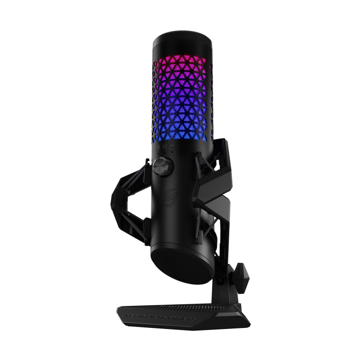 A large main feature product image of ASUS ROG Carnyx Professional Gaming Microphone - Black