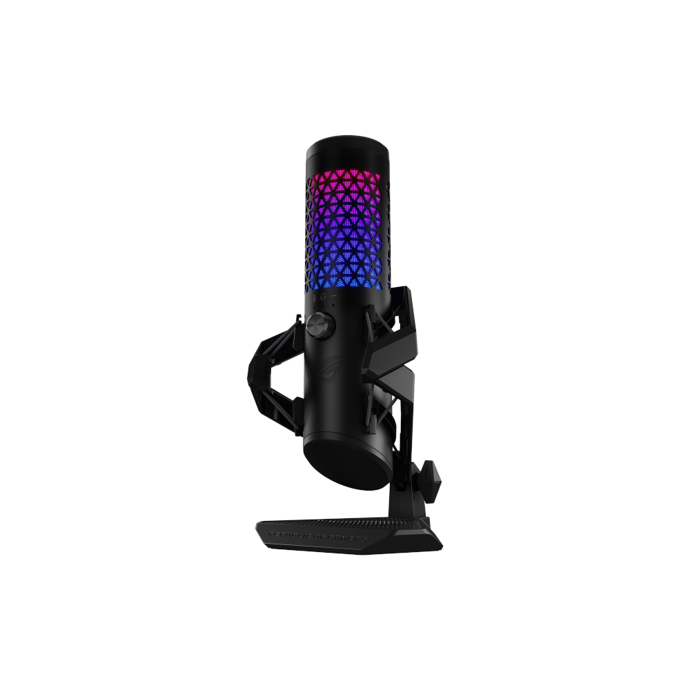A large main feature product image of ASUS ROG Carnyx Professional Gaming Microphone - Black