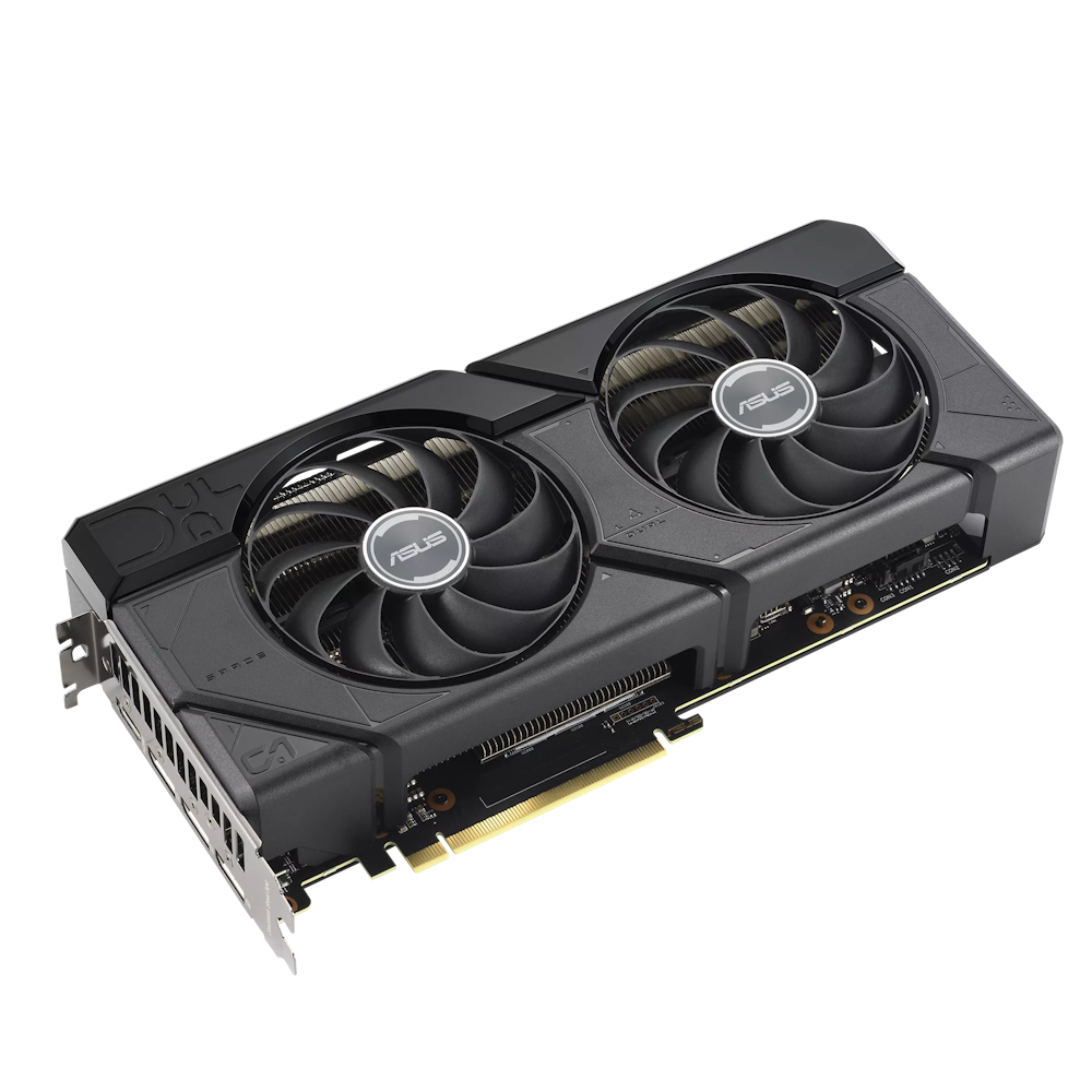 A large main feature product image of ASUS Radeon RX 7900 GRE Dual OC 16GB GDDR6
