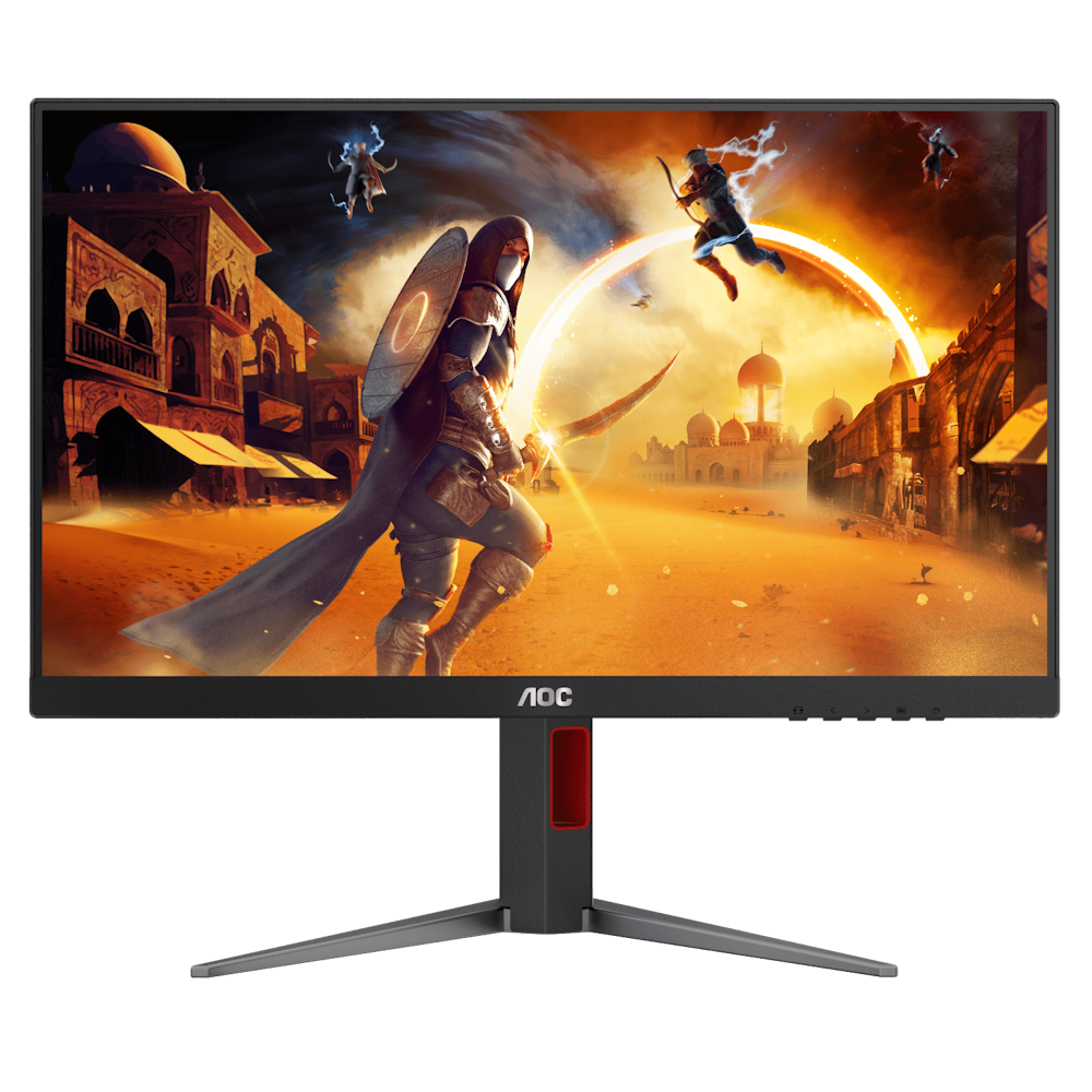 A large main feature product image of EX-DEMO AOC Gaming 24G4 - 23.8" FHD 180Hz IPS Monitor
