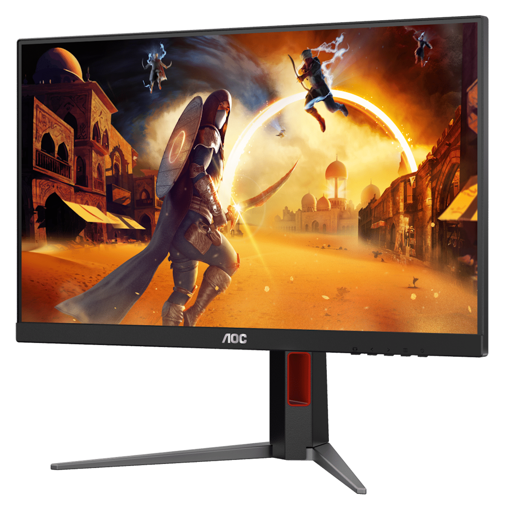 A large main feature product image of EX-DEMO AOC Gaming 24G4 - 23.8" FHD 180Hz IPS Monitor