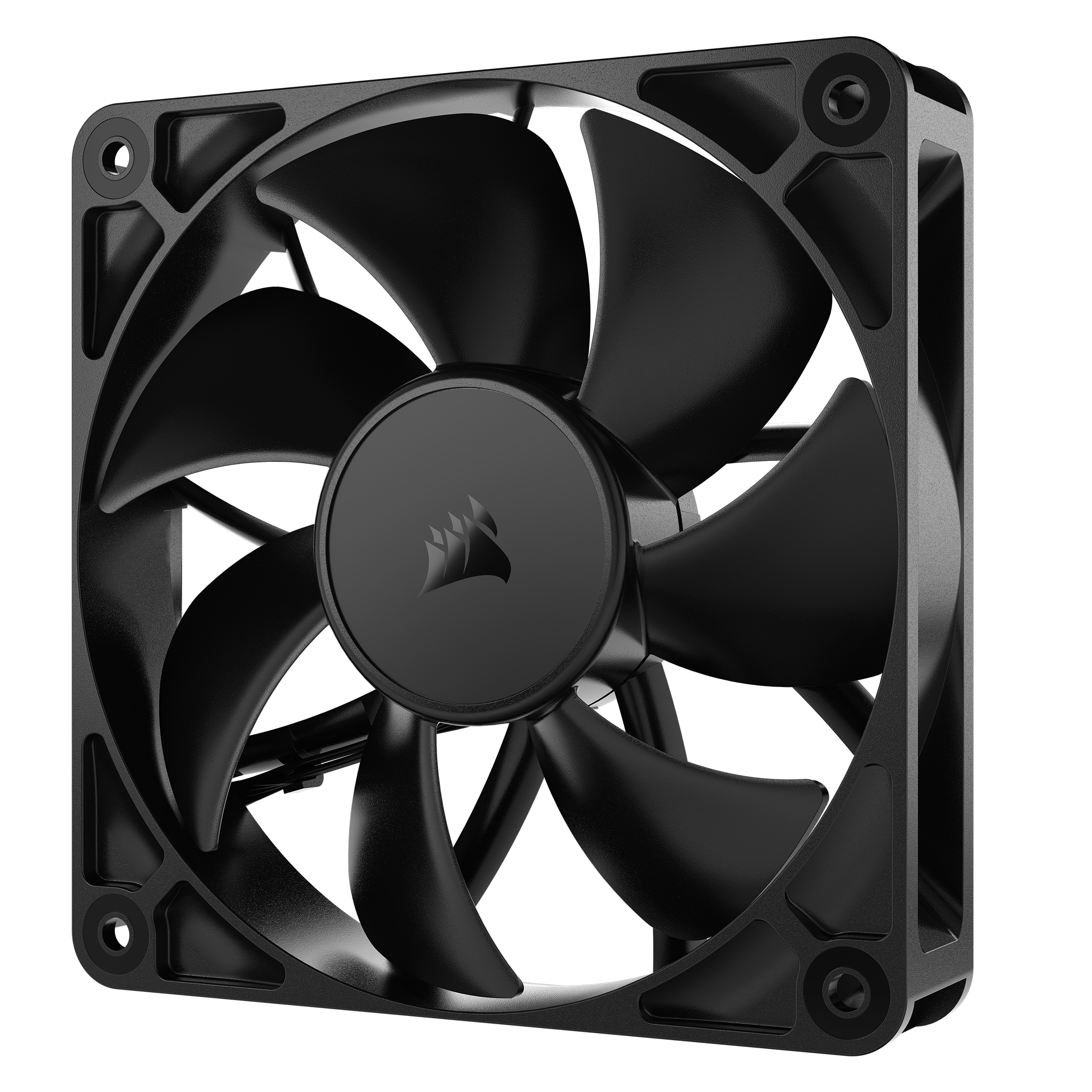 A large main feature product image of Corsair RS120 - 120mm PWM Fan (Black)