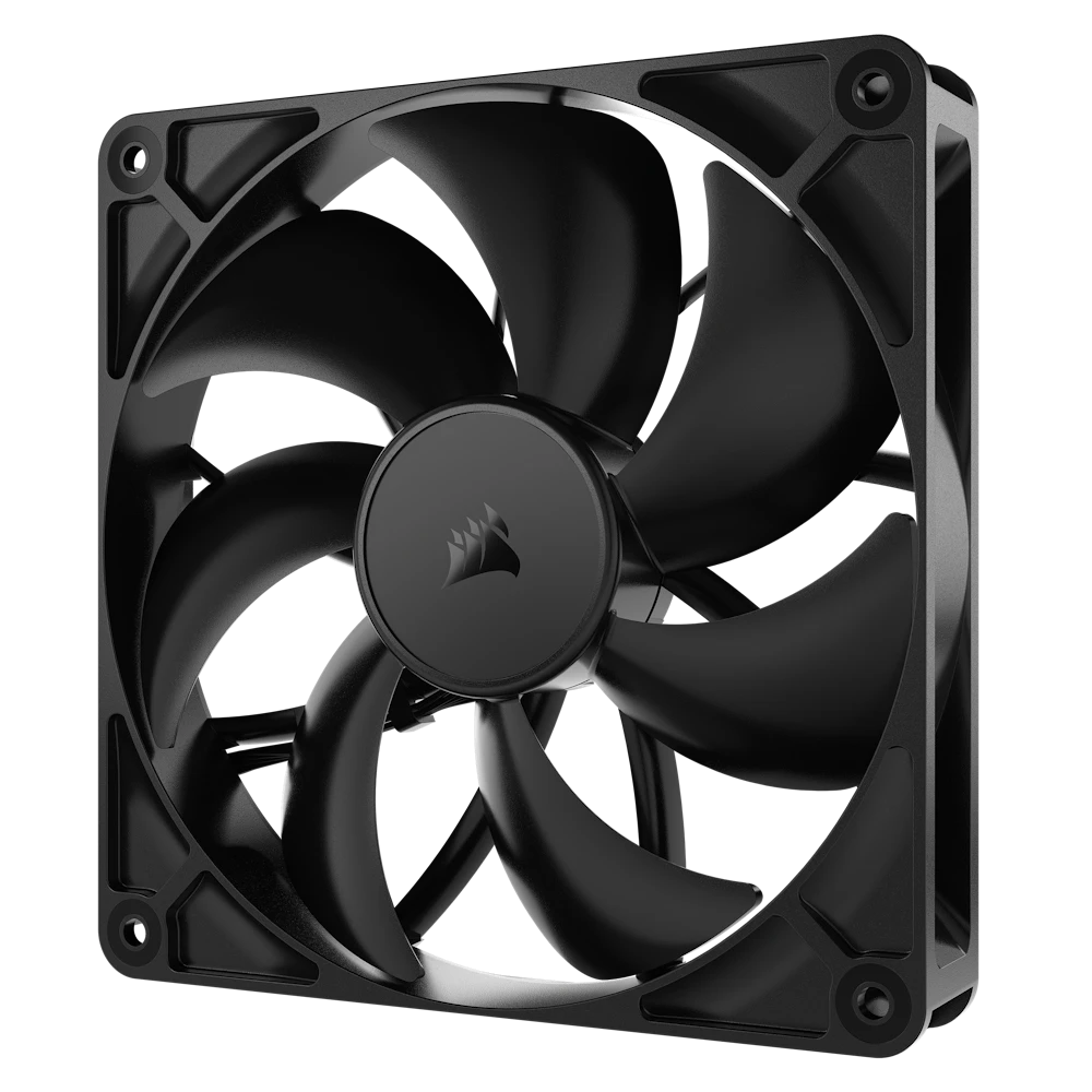 A large main feature product image of Corsair RS140 - 140mm PWM Fan (Black)