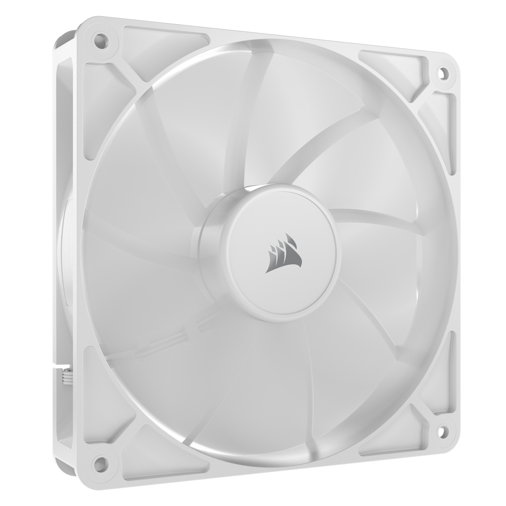 A large main feature product image of Corsair RS140 - 140mm PWM Fan (White)