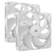 A product image of Corsair RS140 - 140mm PWM Fan 2-Pack (White)
