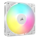 A small tile product image of Corsair RS120 ARGB - 120mm PWM Fan (White)