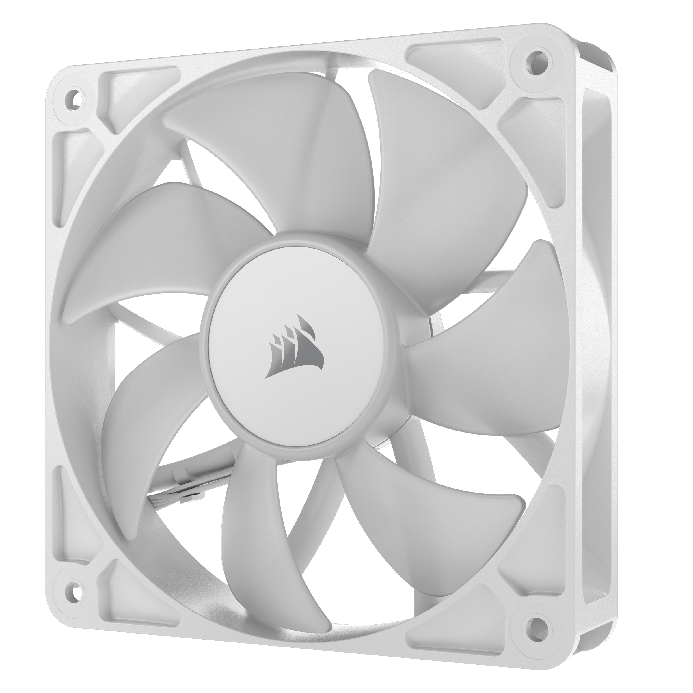 A large main feature product image of Corsair RS120 ARGB - 120mm PWM Fan (White)