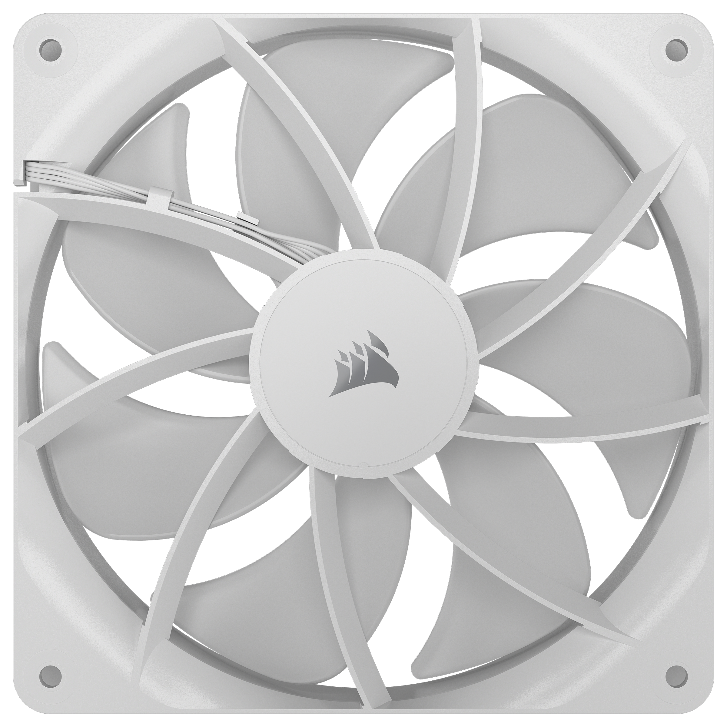 A large main feature product image of Corsair RS140 ARGB - 140mm PWM Fan 2-Pack (White)