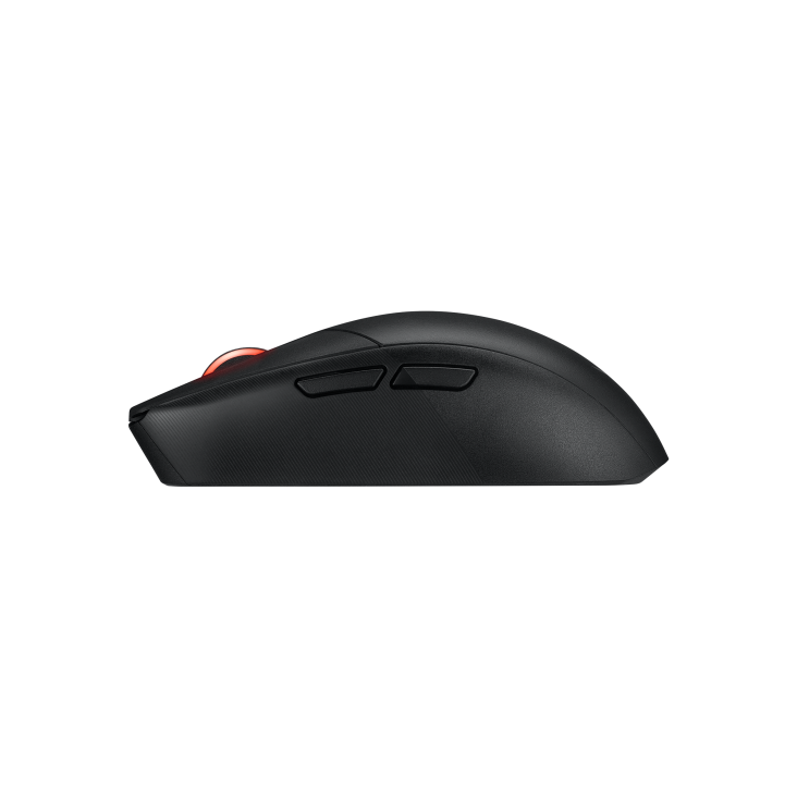 A large main feature product image of ASUS ROG Impact III Wireless Gaming Mouse